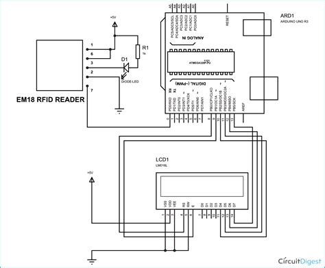 rfid reader with serial interface|rfid reader circuit diagram.